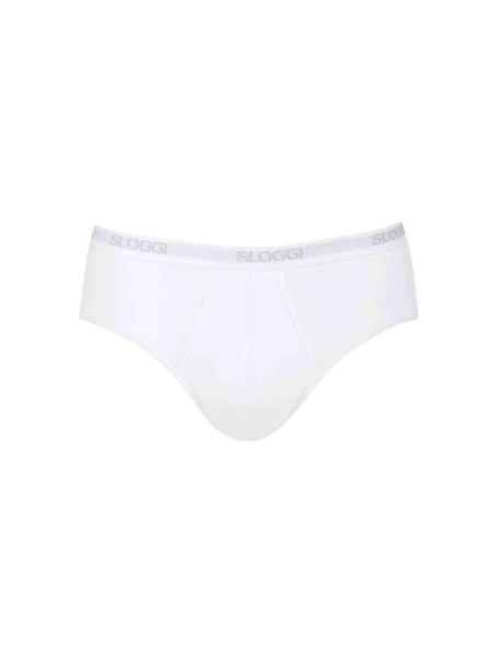 men basic midi white Sloggi