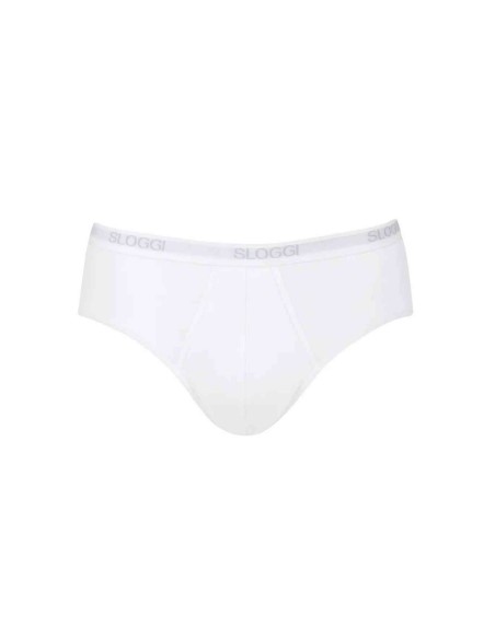 men basic midi white Sloggi