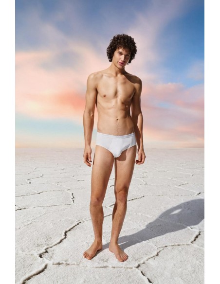 men basic midi white Sloggi