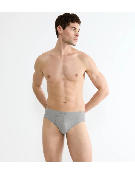 men ever ease brief 2p dark grey melange Sloggi