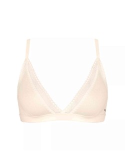go ribbed r bralette angora Sloggi