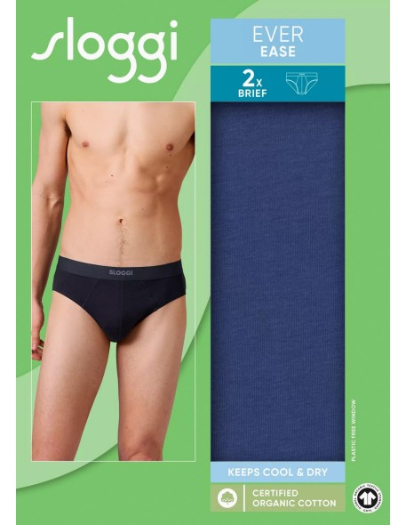 men ever ease brief 2p deep cobalt Sloggi