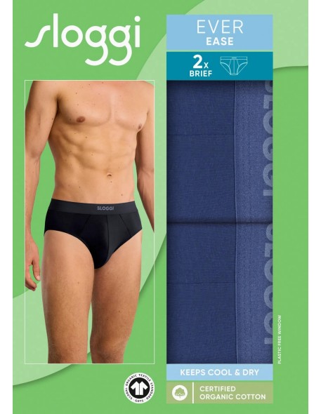 men ever ease brief 2p deep cobalt Sloggi