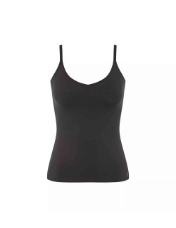 zero feel 2.0 spaghetti top black Sloggi