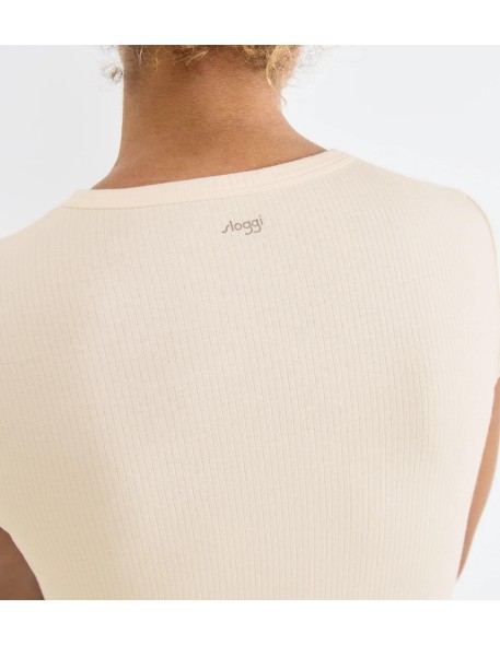 go ribbed t-shirt angora Sloggi