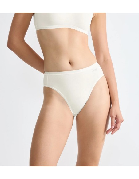 go daily cotton tai 3p silk white Sloggi