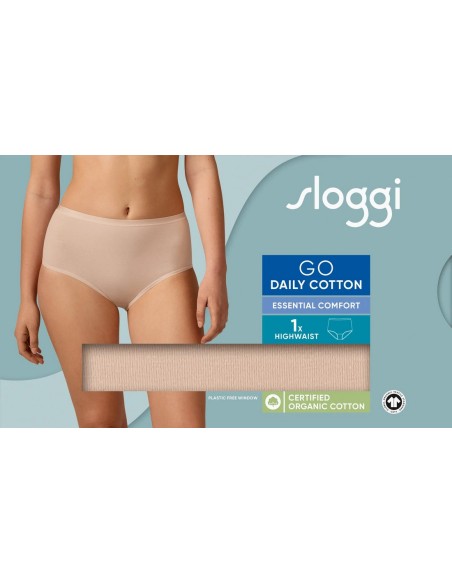 go daily cotton highwaist new beige Sloggi