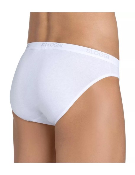 men basic mini 2p white Sloggi