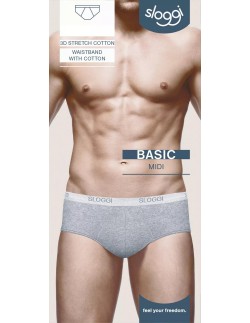 men basic midi black combination Sloggi 2