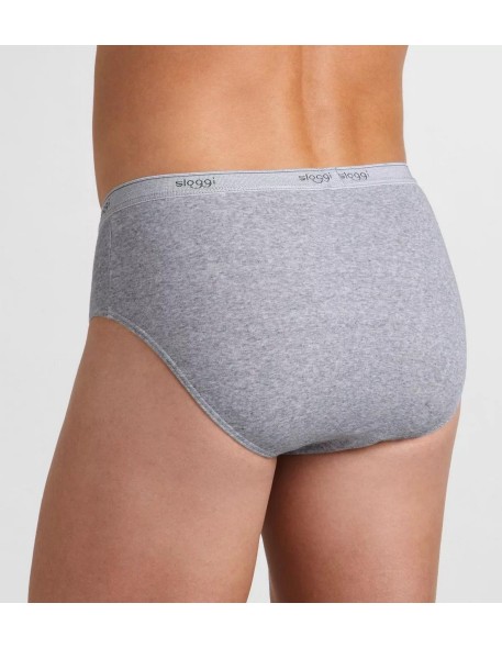 men basic midi black combination Sloggi