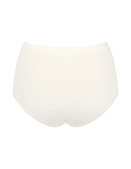 go sense highwaist 2p silk white Sloggi