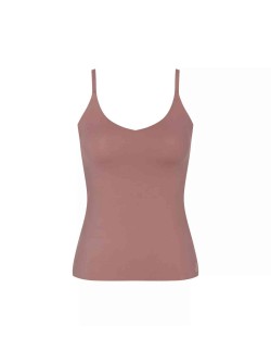 zero feel 2.0 spaghetti top cacao Sloggi