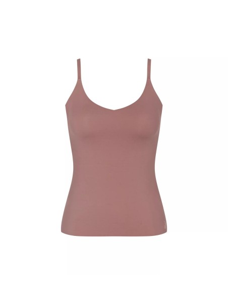 zero feel 2.0 spaghetti top cacao Sloggi