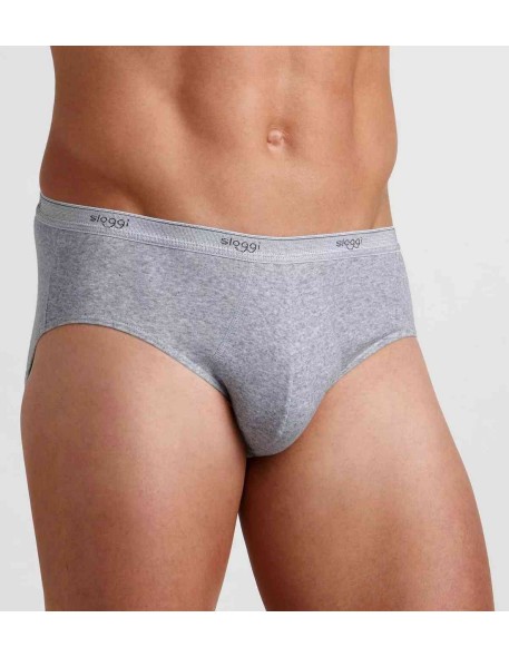 men basic midi 2p black combination Sloggi