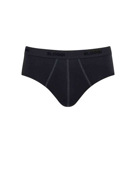 men 24/7 midi 2p black Sloggi