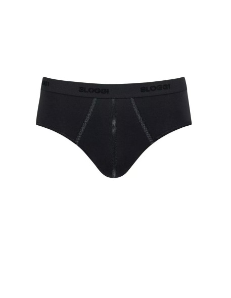 men 24/7 midi 2p black Sloggi