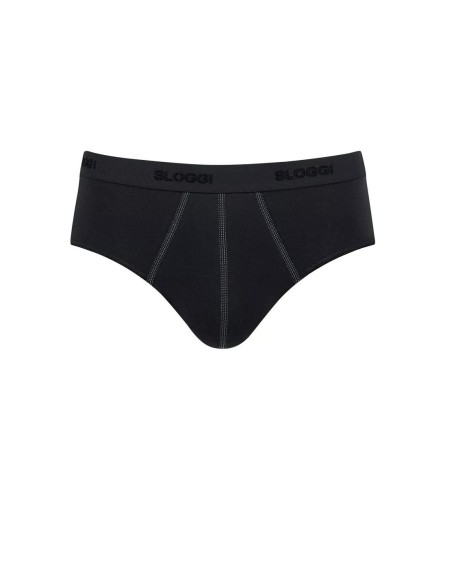 men 24/7 midi 2p black Sloggi