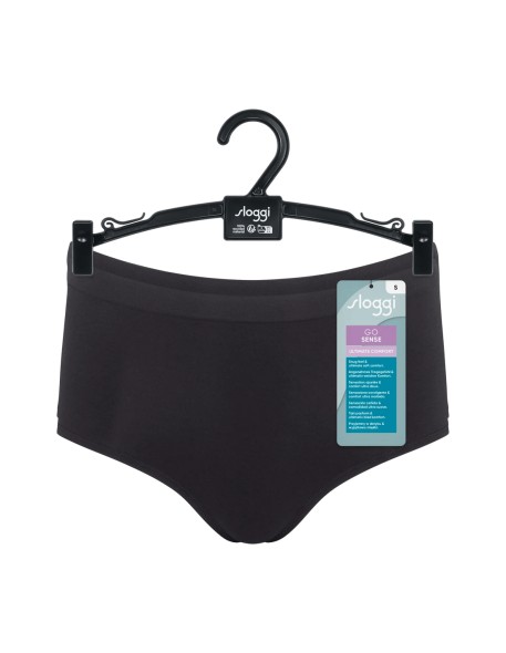 go sense highwaist 2p black Sloggi