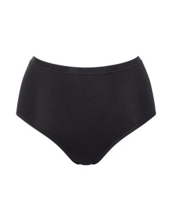 go daily cotton highwaist black Sloggi
