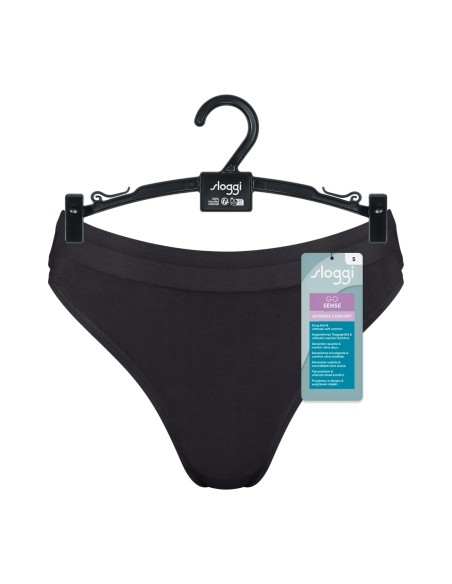 go sense high leg 2p black Sloggi
