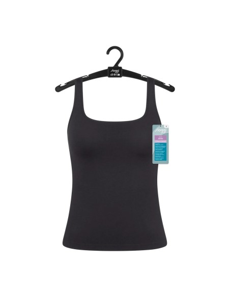 go sense tank top black Sloggi
