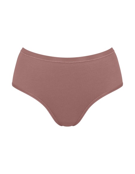 go daily cotton midi 3p cacao Sloggi