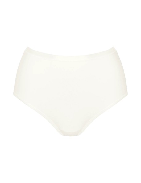 go daily cotton highwaist 3p silk white Sloggi