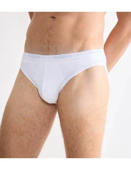 men basic mini white Sloggi