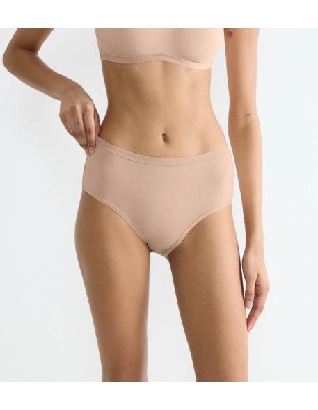 go daily cotton midi 3p new beige Sloggi