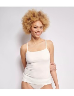 ever ease spaghetti shirt silk white Sloggi 2