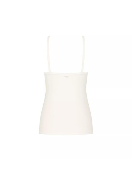 ever ease spaghetti shirt silk white Sloggi