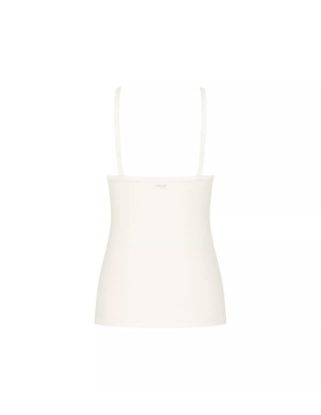 ever ease spaghetti shirt silk white Sloggi