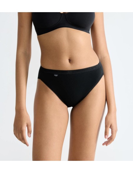 basic+ tai 2p black Sloggi