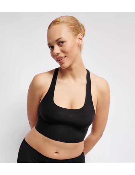 zero feel 2.0 racer top black Sloggi