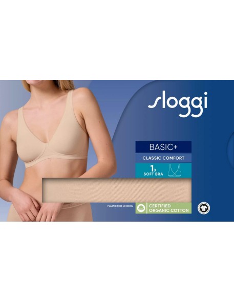basic+ soft bra skin Sloggi
