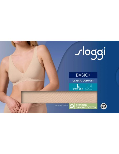 basic+ soft bra skin Sloggi