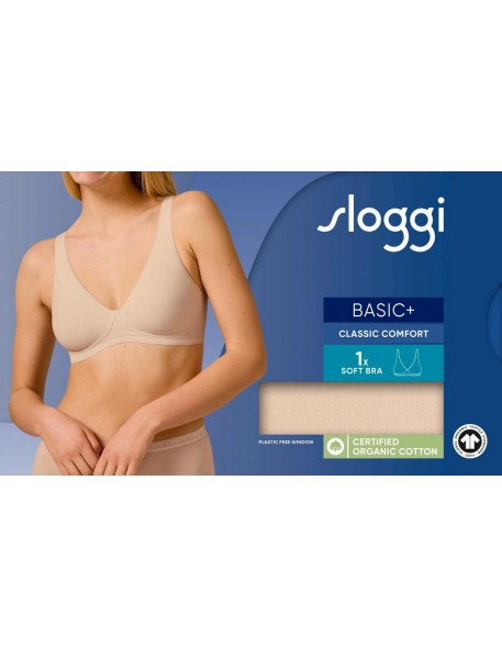 basic+ soft bra skin Sloggi