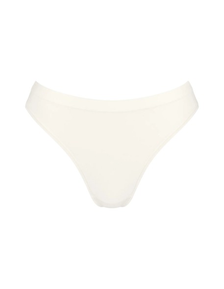 go sense high leg 2p silk white Sloggi