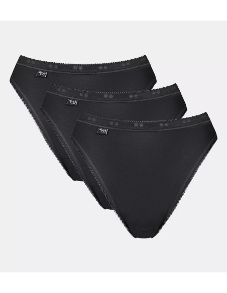 basic+ tai 3p black Sloggi