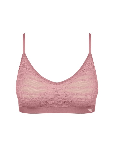 free evolve pu lace date night pink Sloggi
