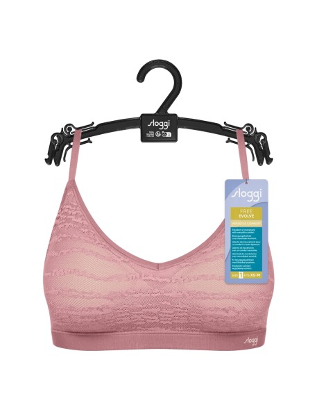 free evolve pu lace date night pink Sloggi