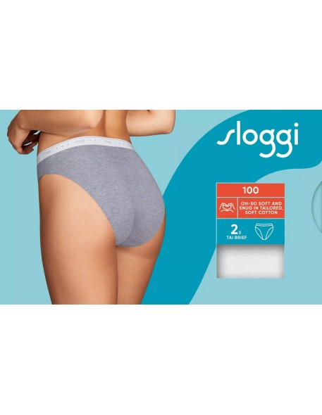 24/7 100 tai 2p white Sloggi