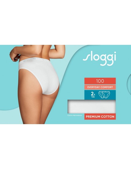 24/7 100 tai 2p white Sloggi