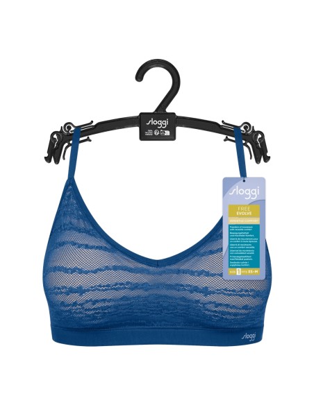 free evolve pu lace blue sapphire Sloggi