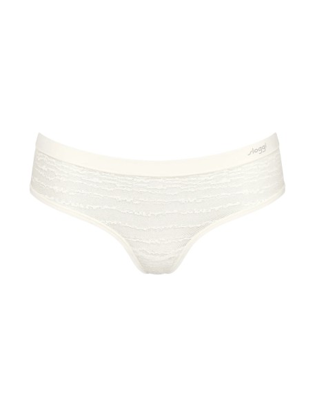 free evolve hipster lace silk white Sloggi