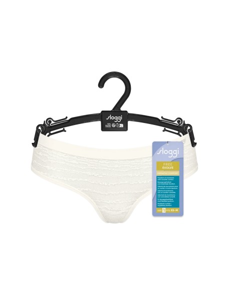 free evolve hipster lace silk white Sloggi