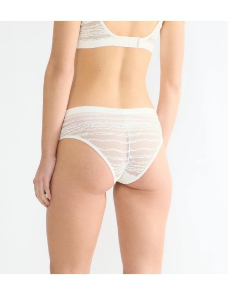 free evolve hipster lace silk white Sloggi