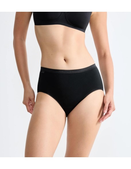 basic+ midi black Sloggi