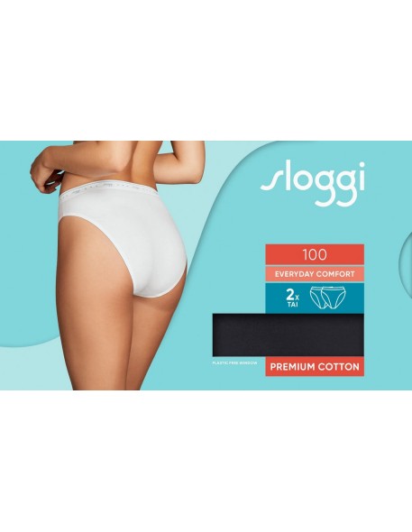 24/7 100 tai 2p black Sloggi