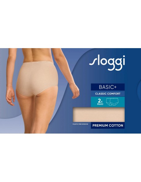 basic+ maxi 2p skin Sloggi